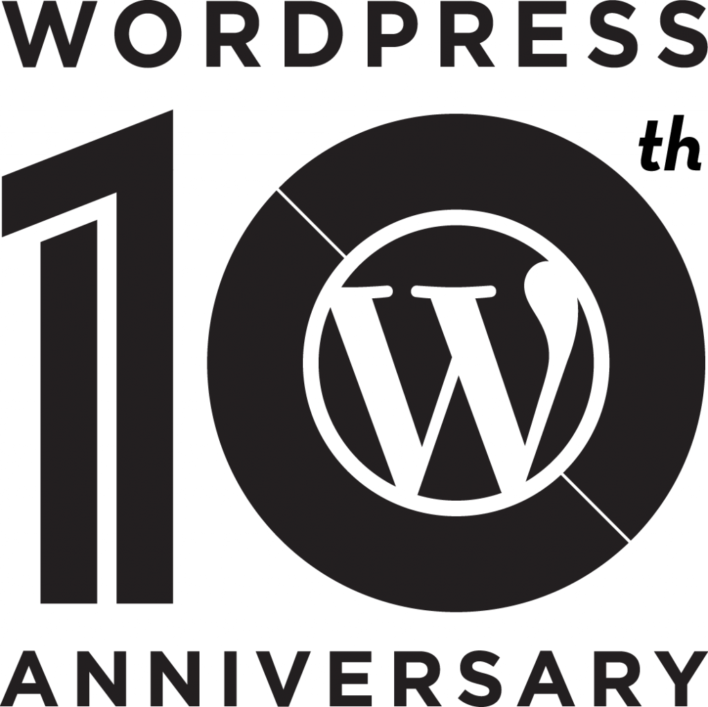 WORDPRESS логотип. Вордпресс лого. 10th Anniversary logo. 70 Th Anniversary logo.